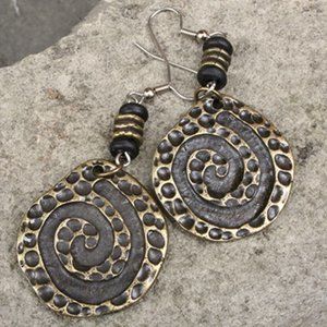 Cheetah tail earrings